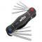Set Chei Imbus și Torx 9 Bucăți Oțel Crom-Vanadiu