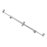 Rod Pod Baracuda Aluminiu, Reglabil 35-50cm, Suport 3 Lansete, Pescuit