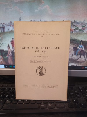 Teodora Voinescu, Gheorghe Tattarescu 1818-1894, București 1940, 037 foto