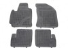 Set covorase auto din cauciuc Toyota Rav4 (Xa20) 01.2004-12.2005 model cu 5 usi; negre, 4 bucati