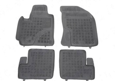 Set covorase auto din cauciuc Toyota Rav4 (Xa20) 01.2004-12.2005 model cu 5 usi; negre, 4 bucati foto
