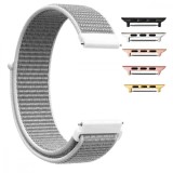 Curea material textil, compatibila cu Apple Watch 9|8|7|6|5|4|3|2|1 Series, 49mm|45mm|44mm|42mm, Light Gray