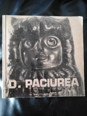 DIMITRIE PACIUREA - catalog de expozitie 1973 foto