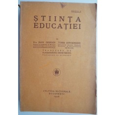 Stiinta educatiei &ndash; Jean Demoor, Tobie Jonckheere