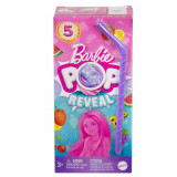 Papusa surpriza Barbie Chelsea, Pop Reveal Fruit, 5 surprize, HRK58