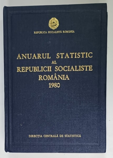 ANUARUL STATISTIC AL R.S.R. , 1980