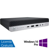 Cumpara ieftin Calculator Refurbished HP EliteDesk 800 G5 Mini PC, Intel Core i5-9500 3.00-4.40GHz, 8GB DDR4, 256GB SSD + Windows 10 Pro NewTechnology Media