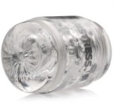 Masturbator Double Shot Vagin-Anus, Transparent