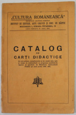 EDITURA &amp;#039;&amp;#039; CULTURA ROMANEASCA &amp;#039;&amp;#039; , CATALOG DE CARTI DIDACTICE , 1930 -1931 foto