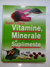 Reader`s readers digest vitamine, minerale si suplimente cartonata foto