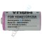 Baterie universală de &icirc;nlocuire VHBW pentru 16340, DL123A, CR123R, CR17335, CR17345, CR123A - 800 mAh 3,6 V Li-Ion
