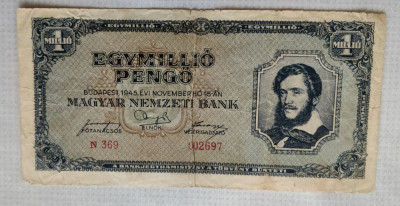 Ungaria - 1 Million Pengo (1945) foto