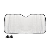 Parasolar parbriz argintiu din spuma epe 150x80 cm, Amio