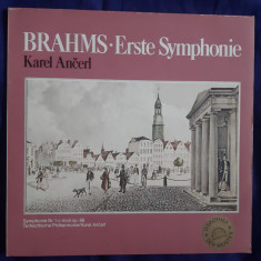 Johannes Brahms - Erste Symphonie _ vinyl,LP _ Supraphon, Germania, 1963