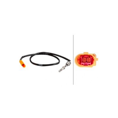 Senzor temperatura gaze evacuare Hella Audi A3 (8p) Tt Seat Altea Leon (1p1) Toledo Iii (5p2) Skoda Octavia Ii (1z) Superb Ii (3t) Yeti Vw Beetle Eos foto