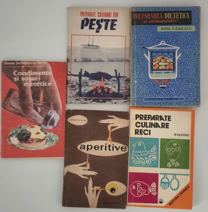 Carte de bucate Set cinci volume