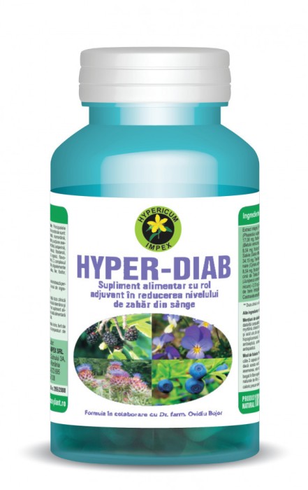 HYPER-DIAB 60cps HYPERICUM