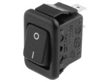 Comutator Rocker SPST ON-OFF 3A/250V Negru