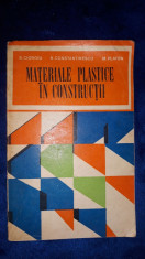 Materiale plastice in constructii - Editura tehnica foto