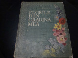 Al. Borza - Florile din gradina mea - 27 planse color - 1960 ( S )