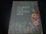 Al. Borza - Florile din gradina mea - 27 planse color - 1960 ( S )