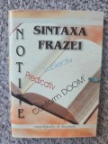 Carte format mic Sintaxa Frazei conform DOOM2, Enciclopedia de buzunar, 11x8 cm, 96 pagini, editia Notite 2006