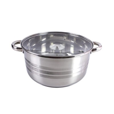 Cratita inox cu capac, 5.5L foto
