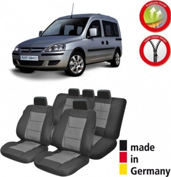 Set Huse scaune auto dedicate OPEL Combo Tour 2006 - 2012 5 Locuri Premium foto