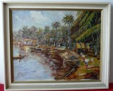 TABLOU ULEI PE PANZA SEMNAT SI DATAT 1959