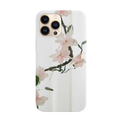 Husa compatibila cu Apple iPhone 14 Pro model Pink magnolia, Silicon, TPU, Viceversa foto