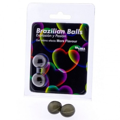 TALOKA - 2 BRAZILIAN BALLS MORE FLAVOUR EFFECT EXCITING GEL foto
