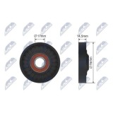 Rola intinzator curea transmisie Land Rover Freelander I; Mg Mg Zr, Mg Zs, Mg Zt; Rover 200, 200 2, 25 I, 400, 400 2, 45 I, 75, 75 I, Streetwise