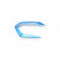 19. Placa decorativa handguard dreapta CF Moto CForce 450 / 520 / 550 / 600 / 800 / 1000 (dupa 2018) (albastru royal)