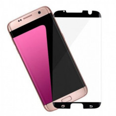 Folie de sticla pentru Samsung Galaxy S7 Edge 3D mini Negru