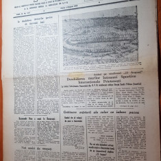 sportul popular 4 august 1953-marile intreceri sportive pe stadionul 23 august