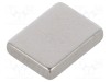 Magnet neodim 7,5N 2mm x 7,5mm x 10mm ELESA GANTER