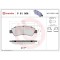 Placute frana Citroen Berlingo / Berlingo First Box (M), Berlingo / Berlingo First Mpv, C2 (Jm), C2 Enterprise (Jg), C3 / C3 Origin 3 (Sx), C3 Aircro