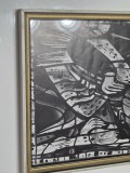 Tablou vintage foto cu Pieta dupa Albert Birkle