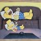 POSTER DIN MATERIAL TEXTIL, SIMPSON ANII&#039;90