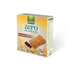 Snack de soia si ciocolata fara zahar, 144g, Gullon