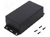 Carcasa ABS, 66mmx121mmx40mm, IP54, HAMMOND - 1591XXCSFLBK