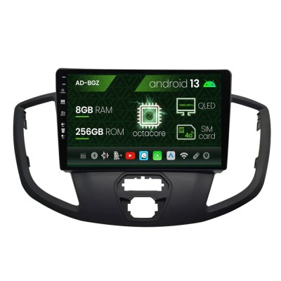 Navigatie Ford Transit (2014-2020), Android 13, Z-Octacore 8GB RAM + 256GB ROM, 9 Inch - AD-BGZ9008+AD-BGRKIT123V2 foto