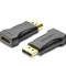 Adaptor video Vention, DisplayPort(T) la HDMI(M), , rezolutie maxima 4K la 30Hz, conectori auriti, cupru, invelis PVC, negru, &quot;HBPB0&quot; (timbru verde 0.