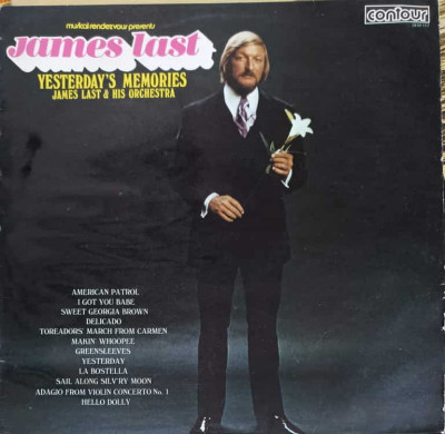 Disc vinil, LP. Yesterday&amp;#039;s Memories-James Last, His Orchestra foto