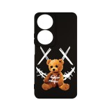 Husa BestCase&reg; Premium Silicon, Compatibila Cu Honor X7b, 1.2MM Slim, Teddy