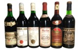 LOT BOLZANO- 6 STICLE DE VIN ROȘU - RECOLTARE 1967/69/70/70/76/80