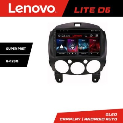 Navigatie Mazda 2 2007-2013 Android radio gps internet 8 core 6+128 Lenovo CarStore Technology foto