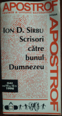 ION D. SIRBU (SARBU): SCRISORI CATRE BUNUL DUMNEZEU (1996/ingrijitor ION VARTIC)