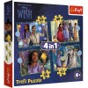 Puzzle Trefl 4in1 Wish Visele Devin Realitate