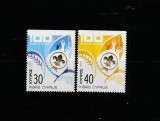Cipru 2007 - Europa CEPT , Cercetasi, serie 2 valori dantelate, MNH, Mi.1096Do-1097Do